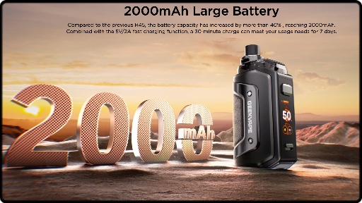 Batterie de 2000mAh